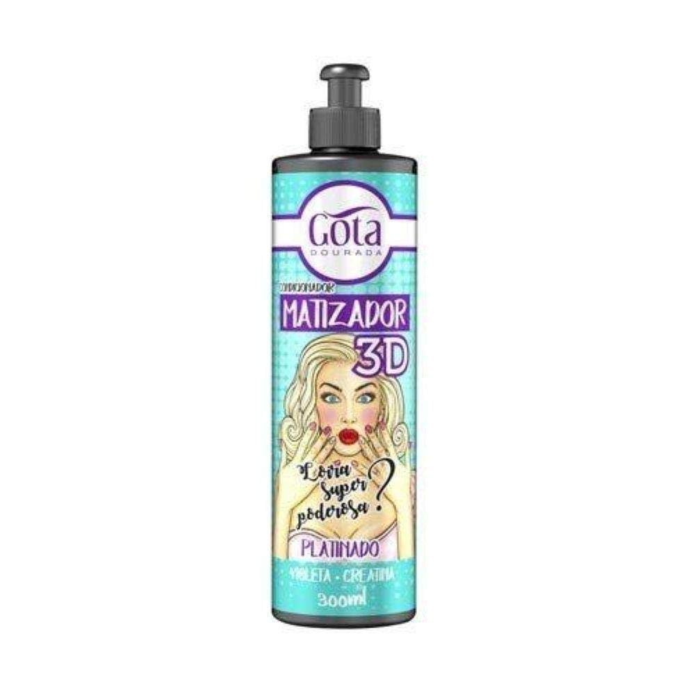 MATIZADOR 3D #platinado 300 ml