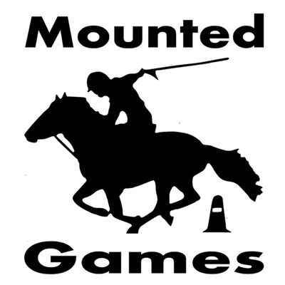 Mounted Games Flag Sticker