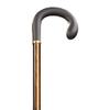 Gastrock Wooden Walking Stick with Soft-Grip Crook Handle view 1