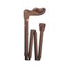 Gastrock Deluxe Fischer Folding Walking Cane, Soft Bronze, Right-Handed view 1