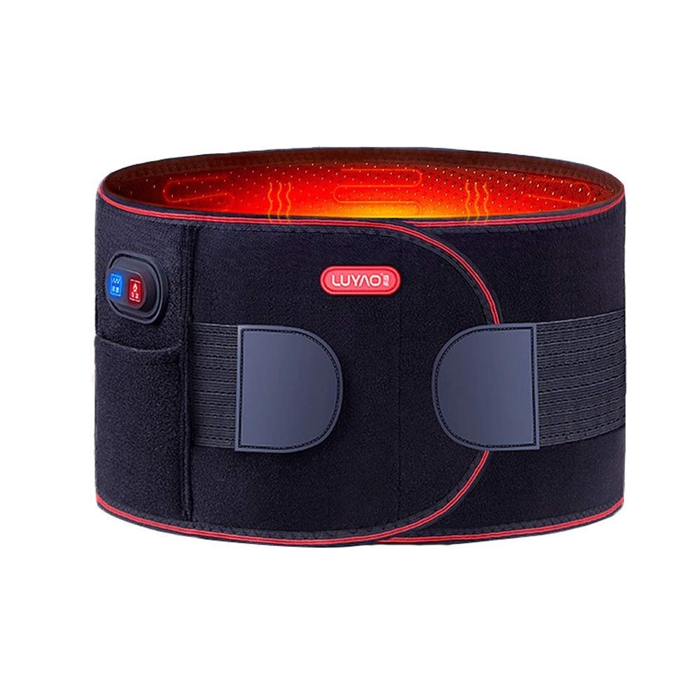 ZFF Back Brace, Breathable Low Back Support, Far Infrared Lumbar Belt, Injury Prevention (Size M)