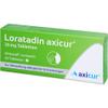 Loratadine axicur, 10 mg tablets, for allergies and hay fever, 20 tablets view 4