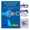 MEDOLONG Men's Anti-Blue-Light Progressive Multifocal Reading Glasses, Metal Frame, RG30 view 3