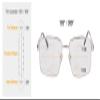 MEDOLONG Men's Anti-Blue-Light Progressive Multifocal Reading Glasses, Metal Frame, RG30 view 4