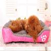 Mooyii Reversible Dog Bed, Pet Cushion, Cat Bed, Dog Basket, S–XXXL (Coffee, S) view 3