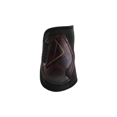 Acavallo Opera Gel Fetlock Boots with E-Click | Brown/Titan Gold | Size 2 Cob