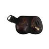 Acavallo Opera Gel Fetlock Boots with E-Click | Brown/Titan Gold | Size 2 Cob view 3