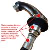 Hairstore Original Improved Hairdressing Shampoo Bowl and Hose, Hair Washing, Water Spray Tap, Beauty Salon, Spa view 2