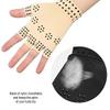 Magnetic Compression Gloves, Fingerless, 1 Pair Black view 2