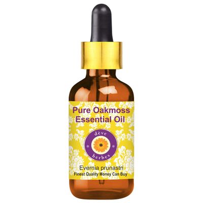 Deve Herbes Pure Oakmoss Essential Oil, 30 ml (1 oz)