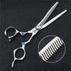 HEMATITE Hair Scissors, 6 Inches, Japanese 440C Steel view 3