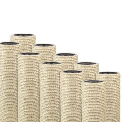 Kratzbaumland 12 cm Deluxe Sisal Post, 8 mm Sisal Rope, Length: 92 cm, Thread: 8 mm (M8)