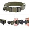 EXCELLENT ELITE SPANKER Adjustable Tactical Nylon Medium Dog Collar view 4