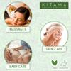 Kitama Pure Natural Massage Oil 1 L – 100% Natural, Neutral Care Oil view 2