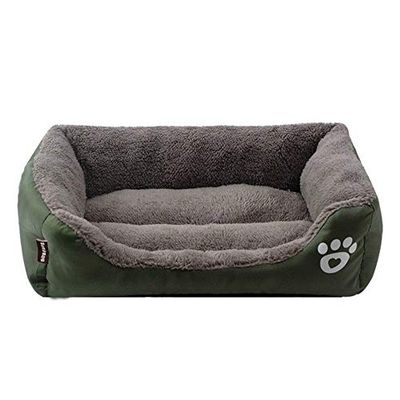 Mooyii Reversible Dog Bed, Army Green, S–XXXL