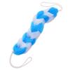 Goodplan Blue and White Mesh Bath Sponge Strap, 1 Piece view 1