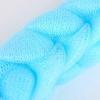 Goodplan Blue and White Mesh Bath Sponge Strap, 1 Piece view 3