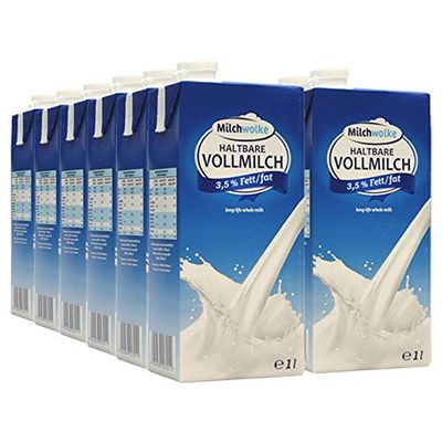 Milchwolke UHT Milk, 3.5% Fat, Coffee, 12-Pack