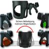 Babies1st Stroller & Buggy Cup Holder with Screw Clamp + 2 Aluminum Carabiner Hooks view 3