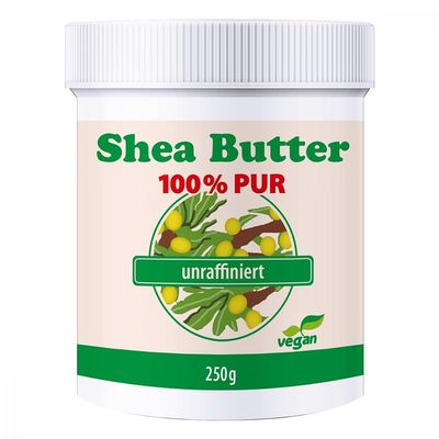 Pharma-Peter Shea Butter, Unrefined, Vegetarian, 100% Pure, 250 g