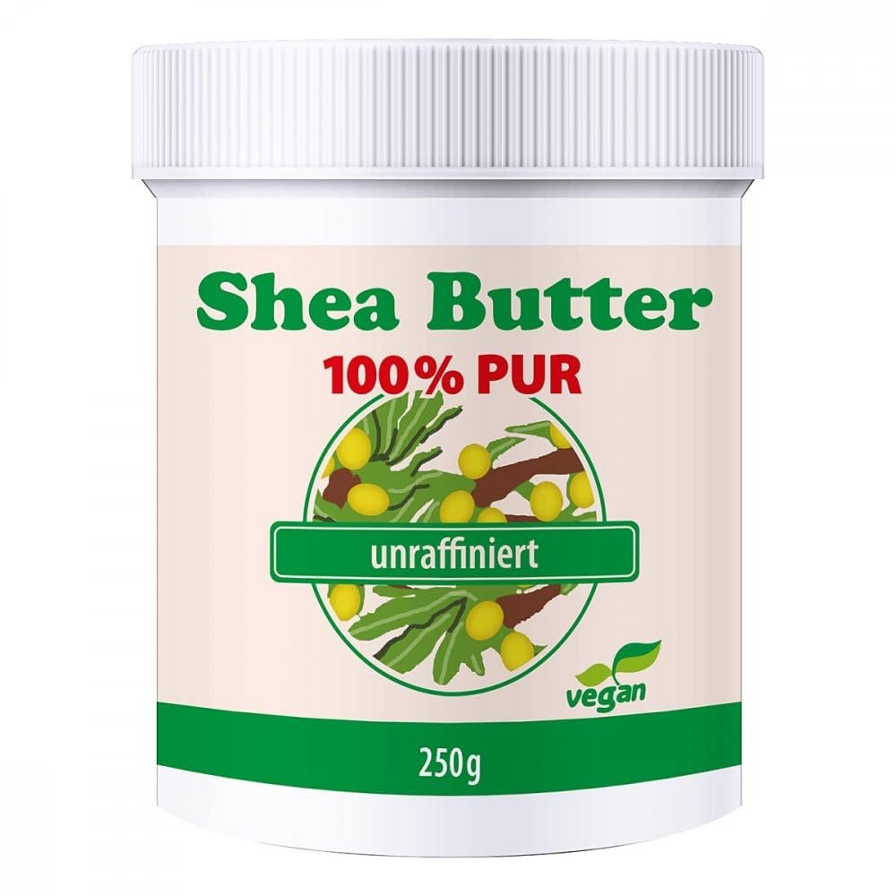 Pharma-Peter Shea Butter, Unrefined, Vegetarian, 100% Pure, 250 g