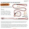 Retriever/Slip Lead Sporty Style | Durable 8 mm Rope Dog Leash with Clamp & Collar Function | Weather-Resistant and Easy-Grip view 2