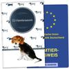 EU Pet Passport Cover - Dachshund Design view 1