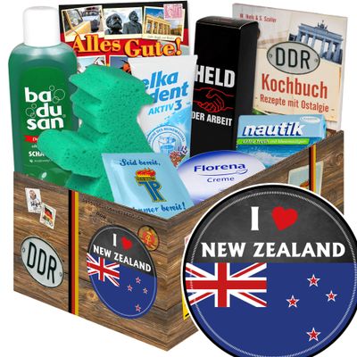 I Love New Zealand ++ New Zealand Gift Package ++ GDR Care Gift Set