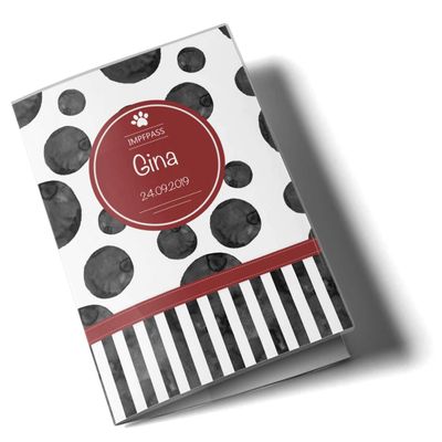 Personalized Pet Vaccination Pass Holder