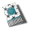 OLGS EU Pet Passport Cover, Stars Petrol, Personalized with Name and Birth Date view 2