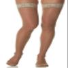 SCUDOTEX Self-Supporting Compression Stockings, 180 Denier, 23–26 mmHg, Daino, Size 5 view 1