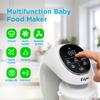 Baby Food Maker – Steamer, Blender & Grinder with Touchscreen, Self-Cleaning, 6 Reusable Pouches view 4