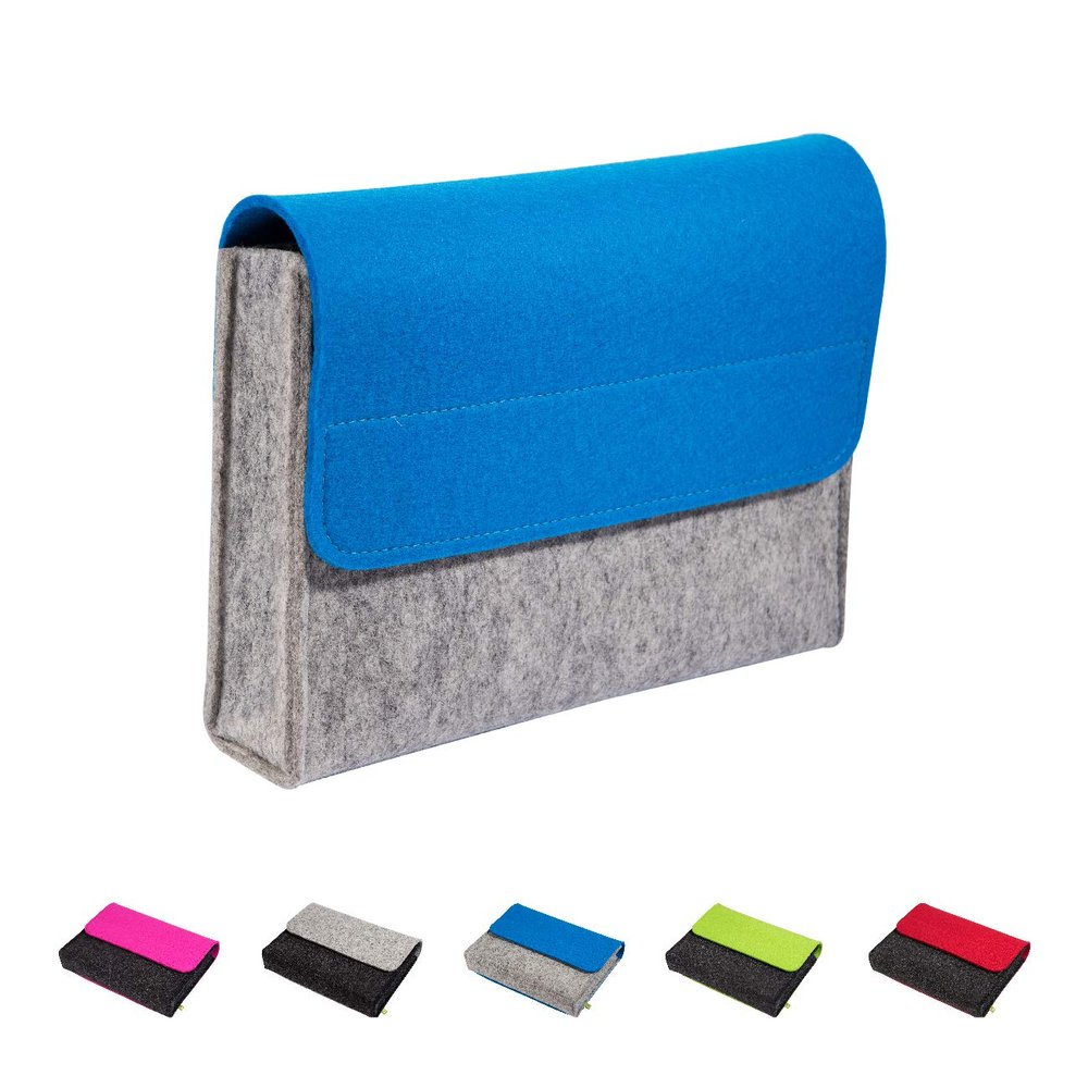 WALA Women's Pocket Pharmacy with 9 Natural Medicines, Handmade Blue Felt