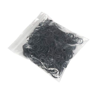 Rubber Bands in Poly Bag, 50g 9100 Black