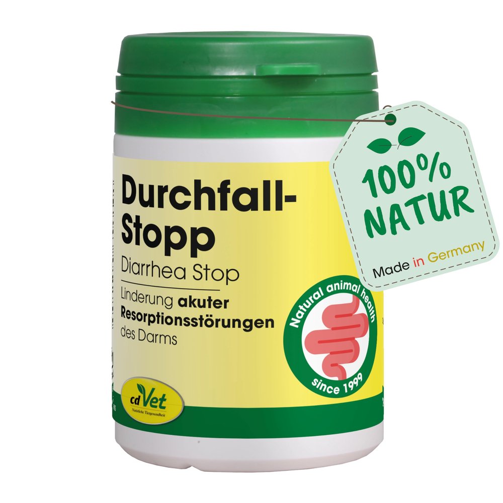 cdVet Diarrhea Stop for Dogs and Cats, 50 g – Support for Acute Gastrointestinal Complaints