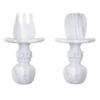 Bumkins Chewtensils Silicone Spoon and Fork - Marble view 1