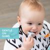 Bumkins Chewtensils Silicone Spoon and Fork - Marble view 4
