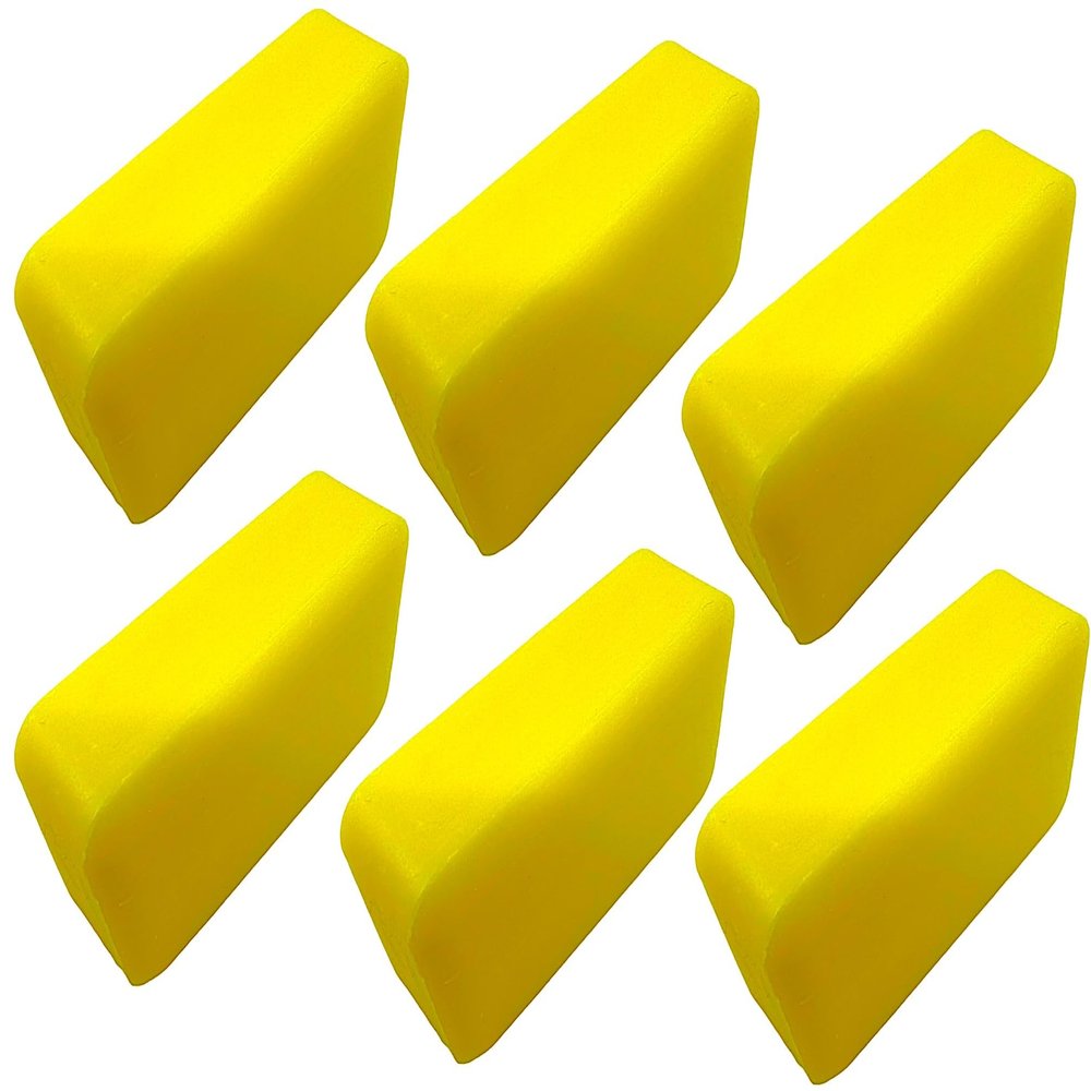 Wasserrose Lemon Hard Soap, 6 x 150 g, Palm Oil-Free, Made in Germany