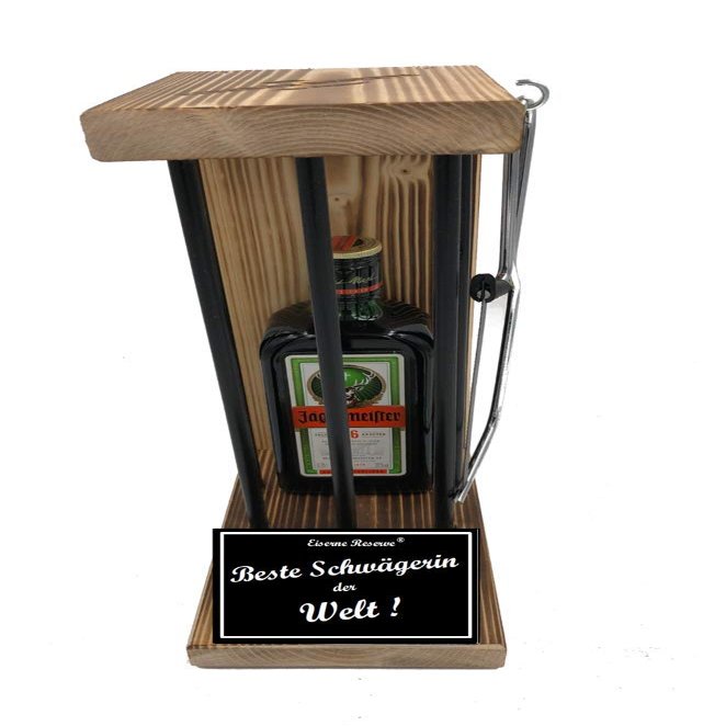 Christmas Gift for Sister-in-Law: Jägermeister Eiserne Reserve Black Edition