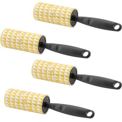 IKEA BASTIS Set of 3 Gray Lint Rollers with 4 Refills