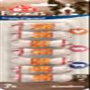 8in1 Triple Flavour Bones XS - Tasty Dog Treats with Chicken, Pork, and Beef Skin, 7 Pieces view 1