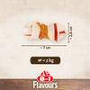 8in1 Triple Flavour Bones XS - Tasty Dog Treats with Chicken, Pork, and Beef Skin, 7 Pieces view 4