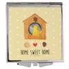 Mr. & Mrs. Panda Square Compact Mirror – Birdhouse Sweet Home view 1
