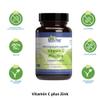 Vitamin C + Zinc | 545 mg Vitamin C and 10 mg Zinc | 100% Pure | Vegan and GMO-Free view 3