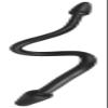 Rebel Double Plug - Stimulating Double Plug for Couples, Black view 3