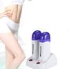 Roll-On Wax Heater with Base for At-Home Hair Removal, Dual Heaters view 1