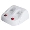 Roll-On Wax Heater with Base for At-Home Hair Removal, Dual Heaters view 3