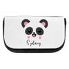 Cosmetic Bag with Name Sydney and Panda Motif | Makeup Bag | Many Names Available view 1