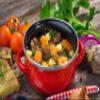 Dried Soup Vegetables, Cut 6 x 6 mm (Rehydrated), EU Product, 1,300 g PE Bucket view 4