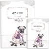 OLGS Cosmo Dogs U-Heft and Vaccination Passport Cover Set, Tambo view 1